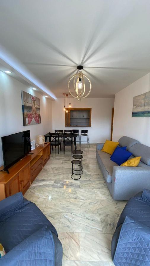 Апартаменты Playa Huelin Apartamento Малага Экстерьер фото